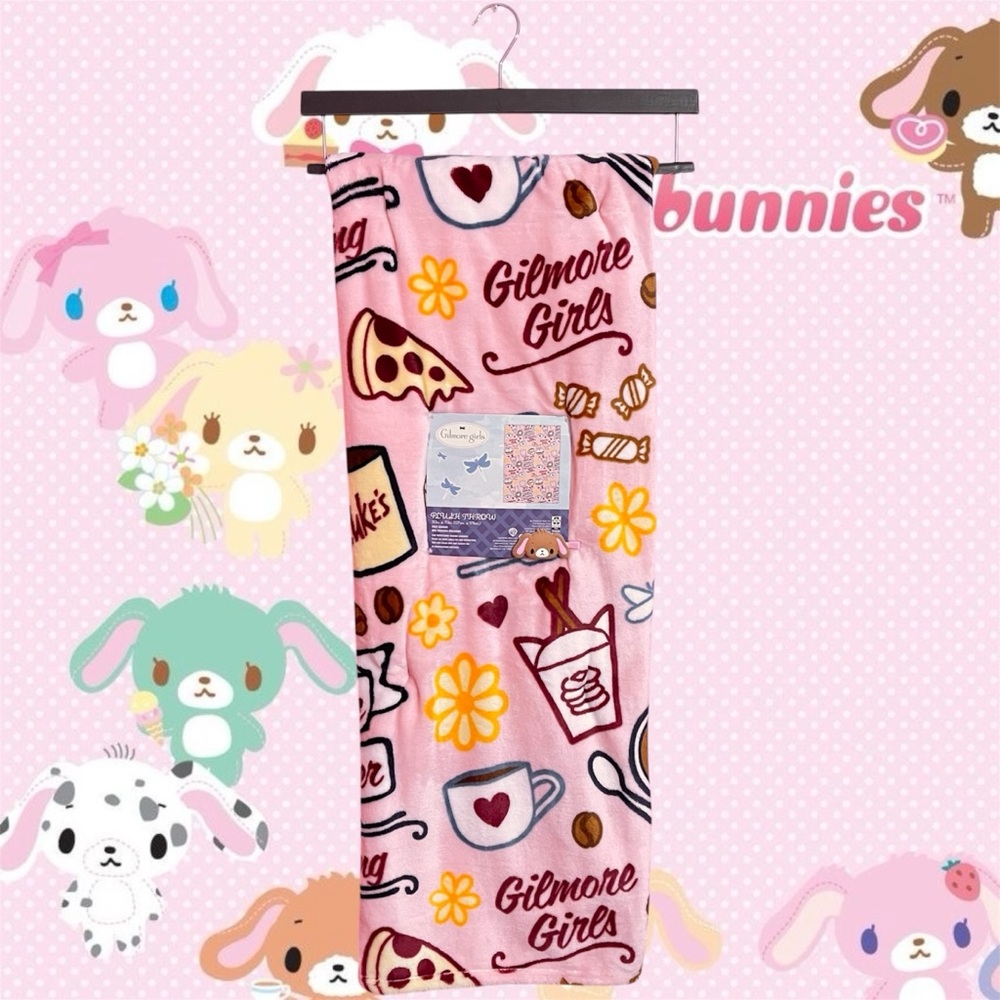 gilmore girls pink blanket